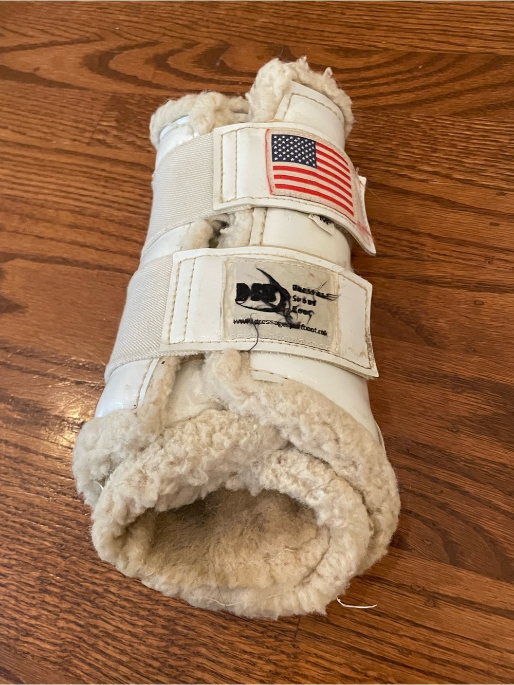 White Dressage Sport Boots